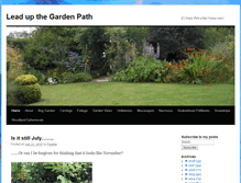 Tablet Screenshot of leadupthegardenpath.com